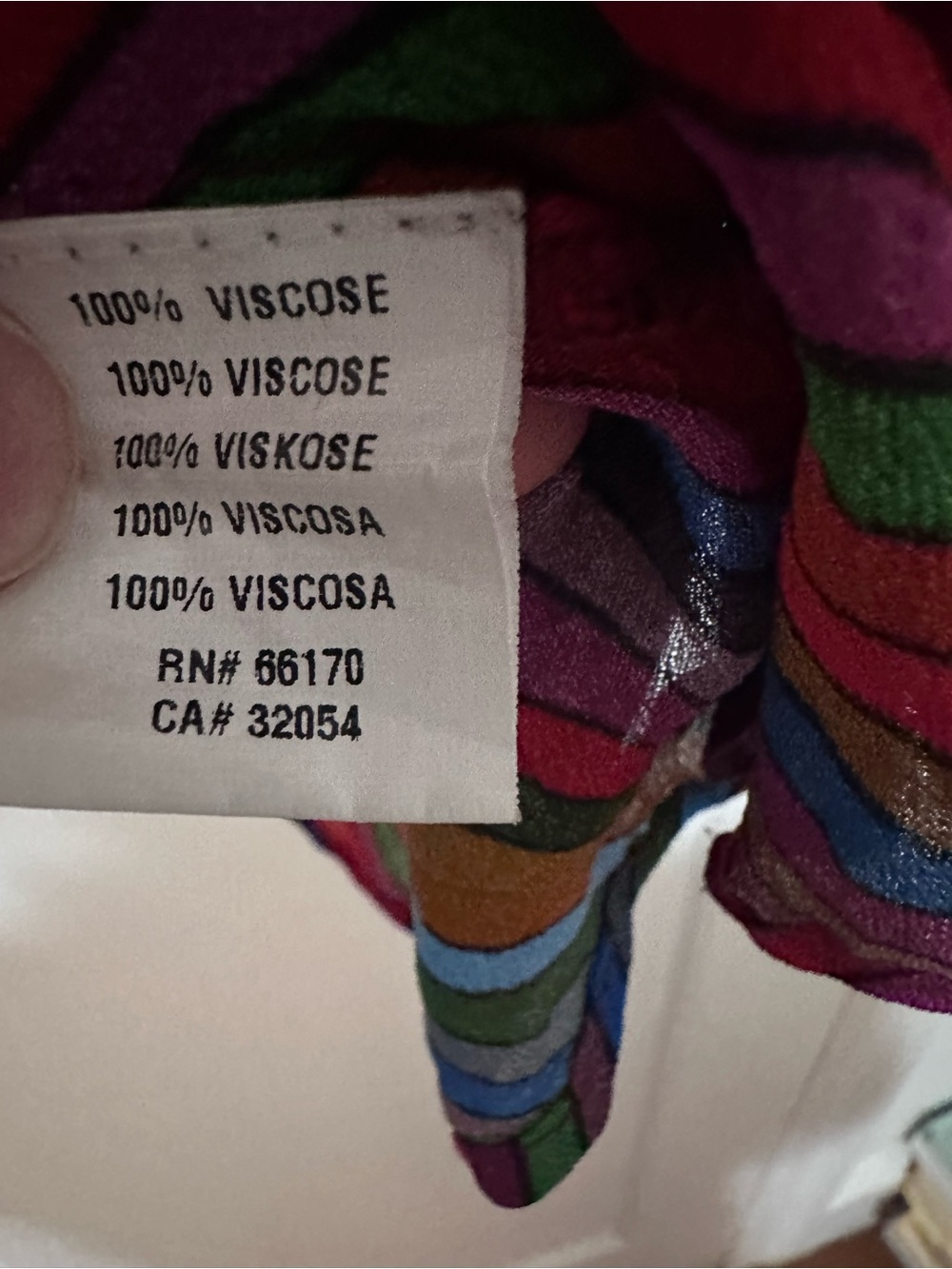 Anthropologie retro striped multicolor flowy peasant semi-sheer top- M - Picture 15 of 15